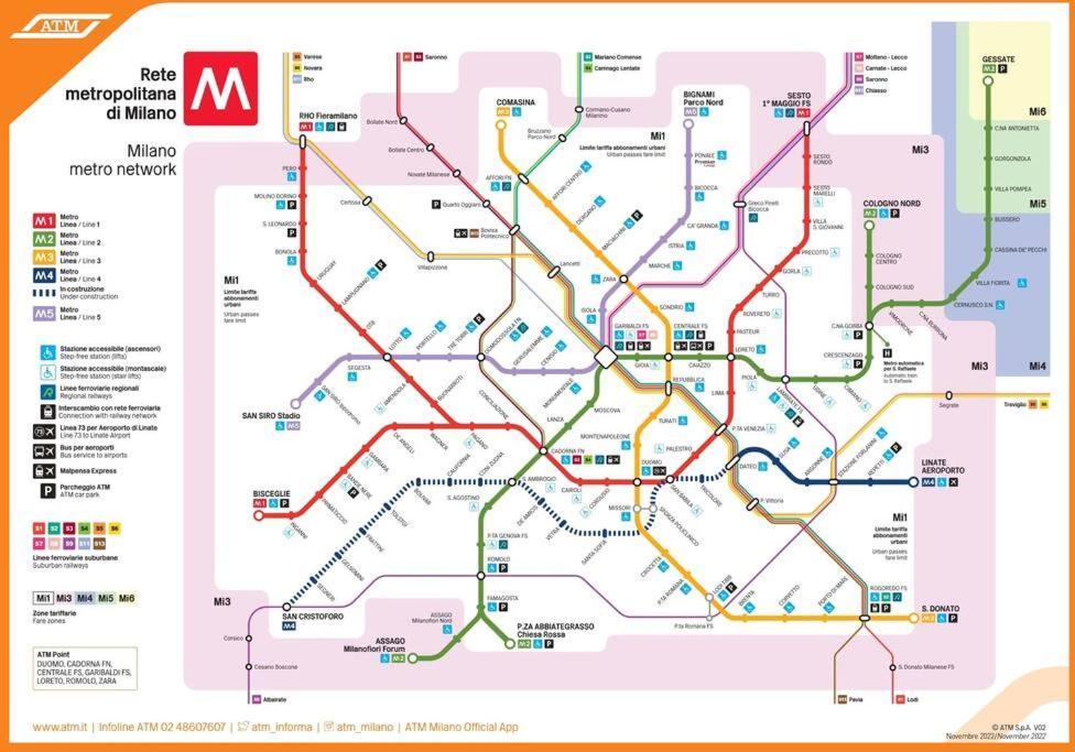 Apartmán Monolocale Metro M3 Affori Milán Exteriér fotografie